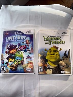 Nintendo Wii Disney Universe Shrek the third